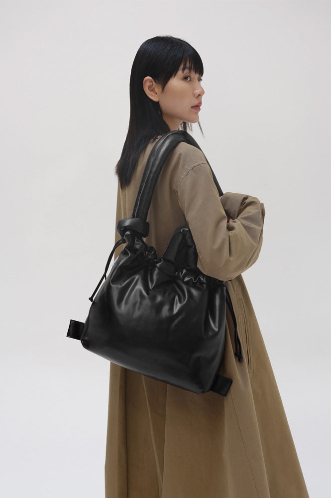 Ölend Ona Black Vegan Leather Bag - The Mercantile London
