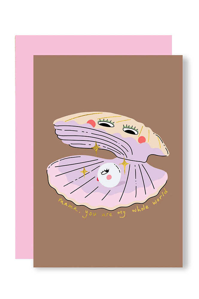 Eat The Moon Mama My Whole World Card - The Mercantile London