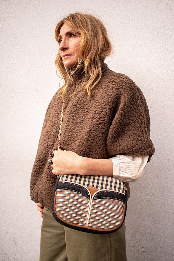 Sessùn Divine Sandblack Shoulder Bag