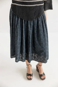 Project AJ117 Hazel Black Skirt - The Mercantile London