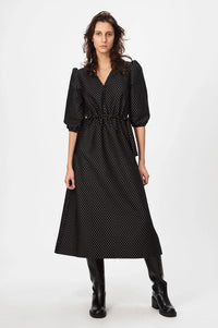 Nué Notes Vilinus Black Spot Dress - The Mercantile London