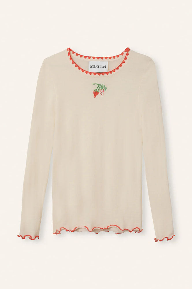 Helmstedt Andrea Strawberry Buttercream T-Shirt - The Mercantile London