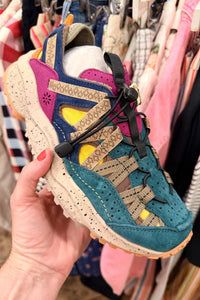 Flower Mountain Kazana Fall Uni Dark Green, Brown, Zucca Trainers