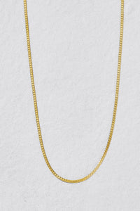 Siesta Flat Snake Chain Necklace - The Mercantile London