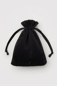 Baggu Pleated Black Standard Bag - The Mercantile London