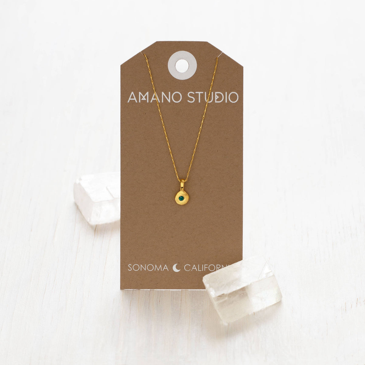 AW25 Amano Terra Emerald Necklace  RESIZE - The Mercantile London