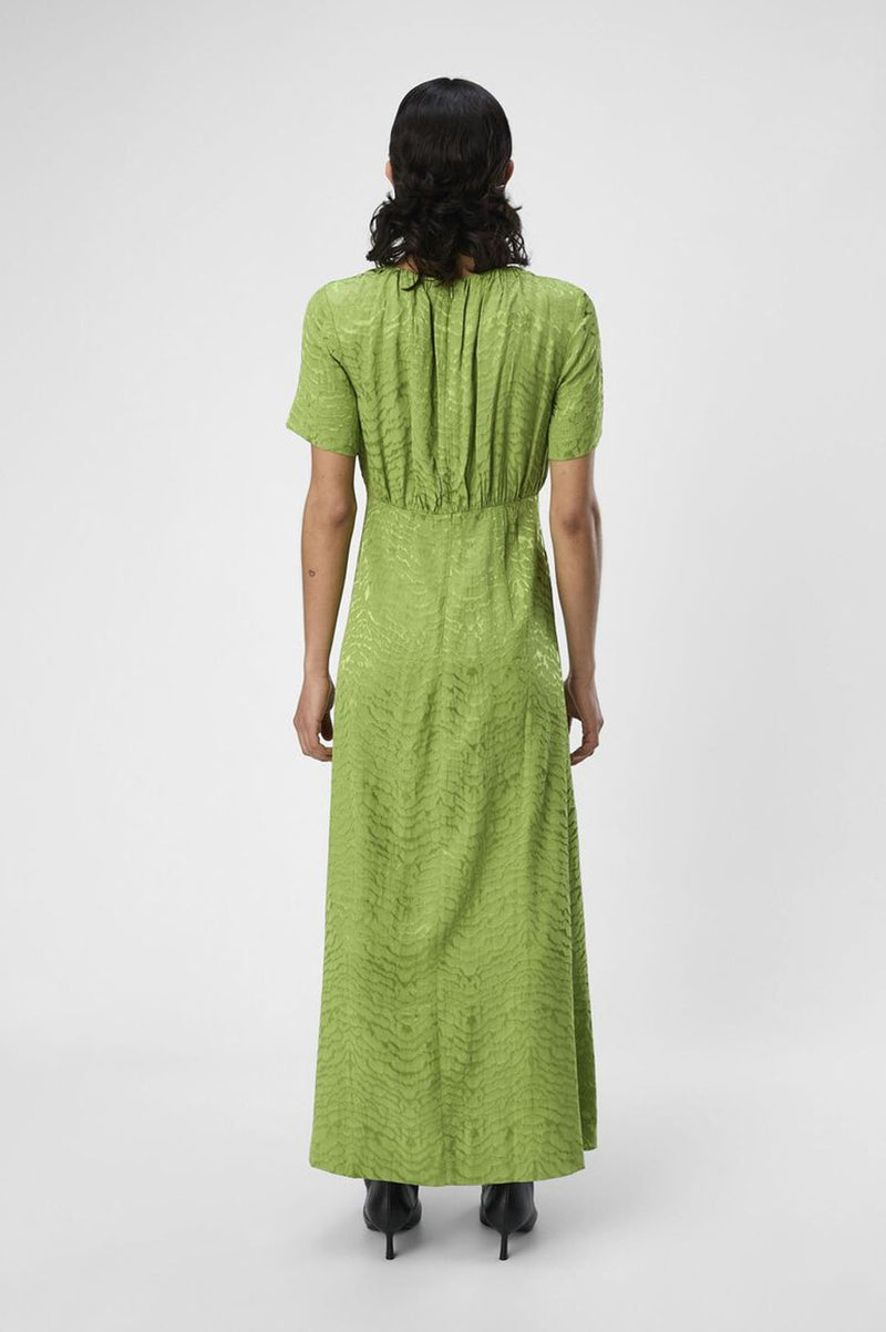 Object Osani Peridot Long Dress - The Mercantile London