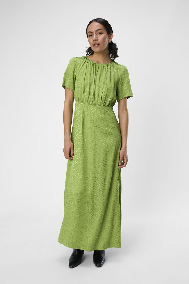 Object Osani Peridot Long Dress - The Mercantile London