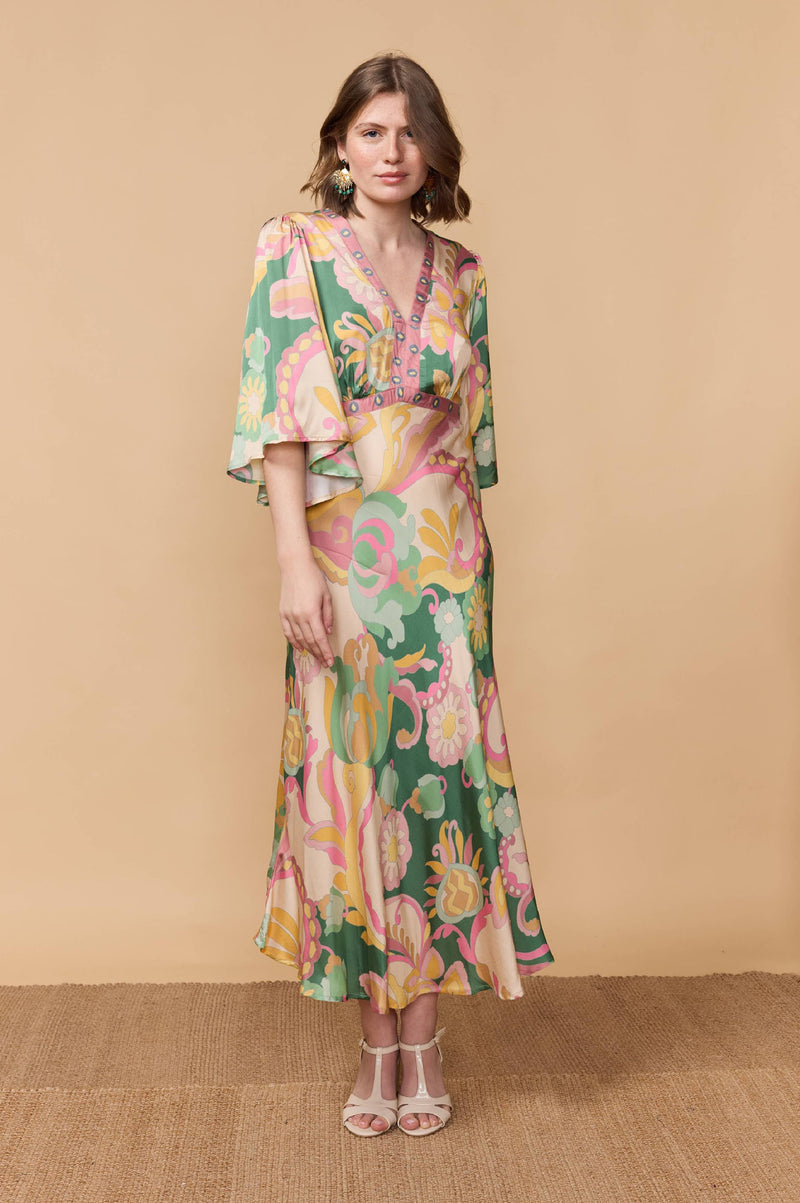 Louizon Salinas Melissa Print Dress - The Mercantile London