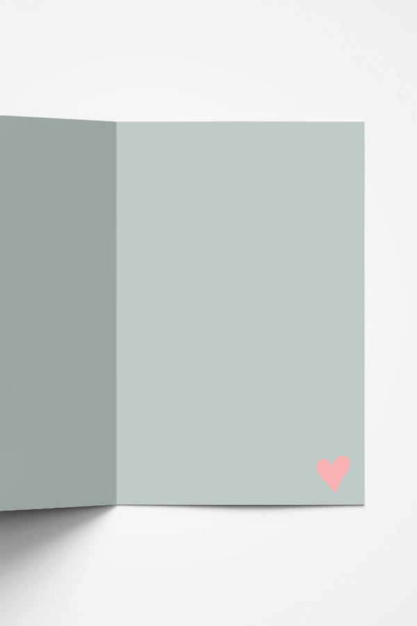 Eat The Moon Into The Sunset Wedding Card