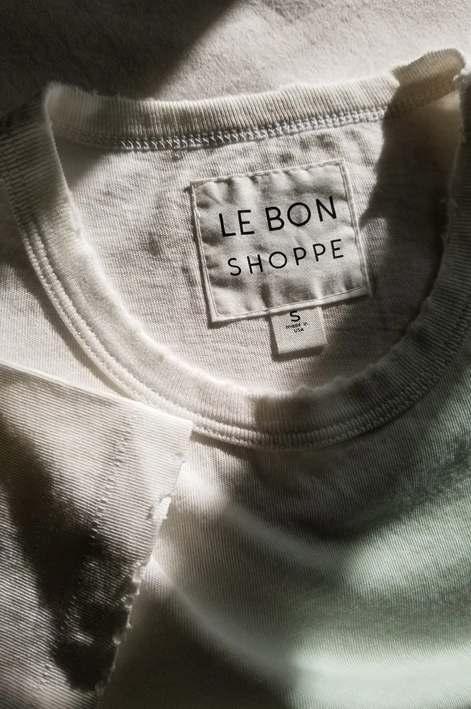 Le Bon Shoppe Vintage Boy White Tee