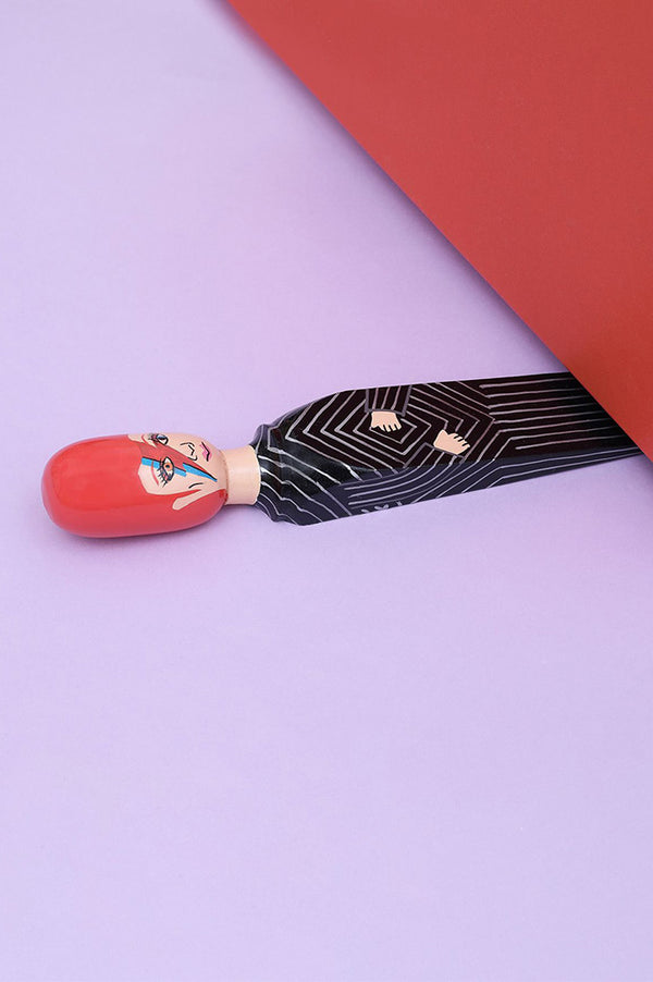 Wedgie Major Dave Black Outfit Door Stopper - The Mercantile London