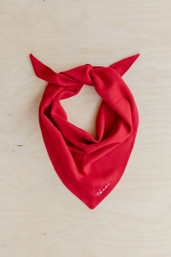 TBCo Red Triangle Scarf