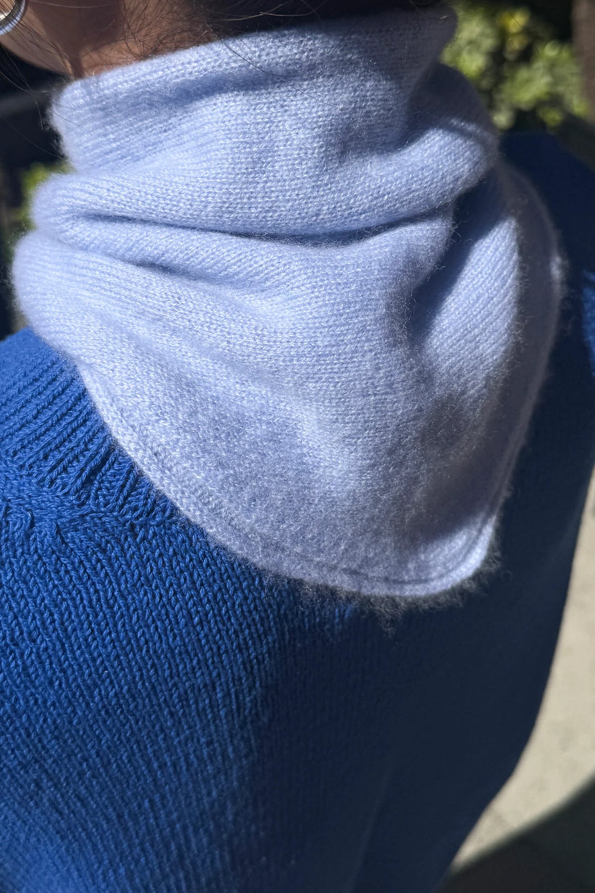 Le Bon Shoppe Cashmere Powder Blue Bandana