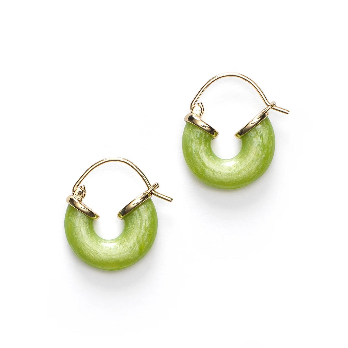 Anni Lu Petit Swell Green Oasis Earrings - The Mercantile London