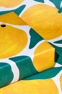Evermade Lemons Gift Wrap - The Mercantile London