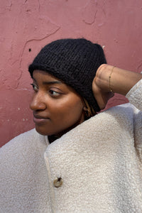 Dawn x Dare Black Beanie - The Mercantile London
