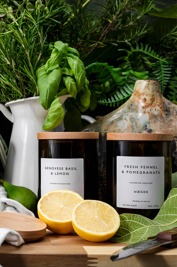 MÆGEN Fennel & Pomegranate Orchard Candle - The Mercantile London