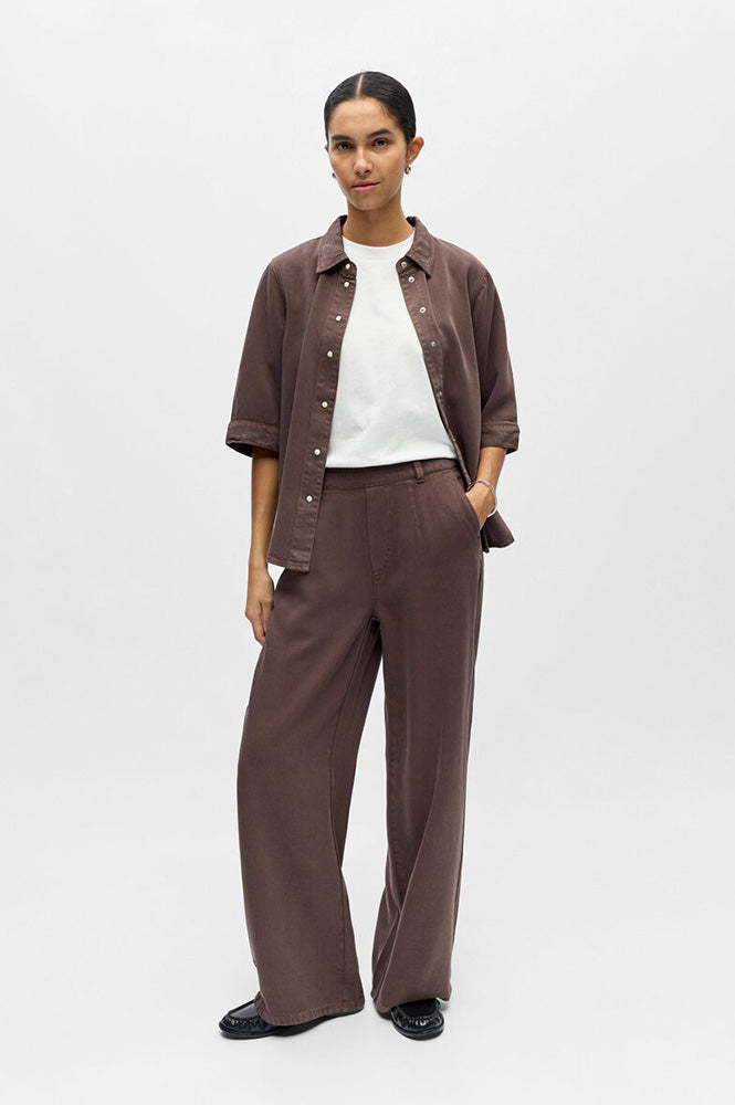 Object Frame Brown Trousers - The Mercantile London