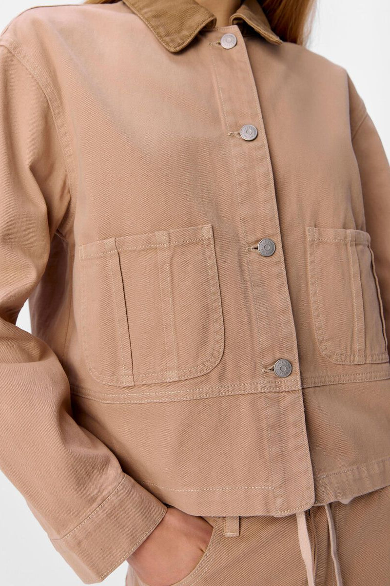Object Avery Denim Sandshell Jacket - The Mercantile London