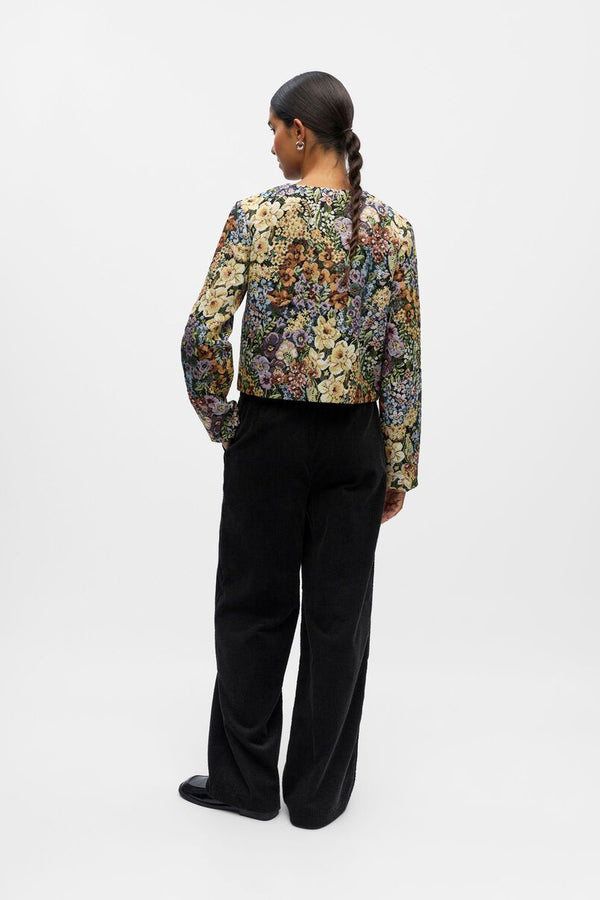 Object Rosa Floral Jaquard Jacket - The Mercantile London