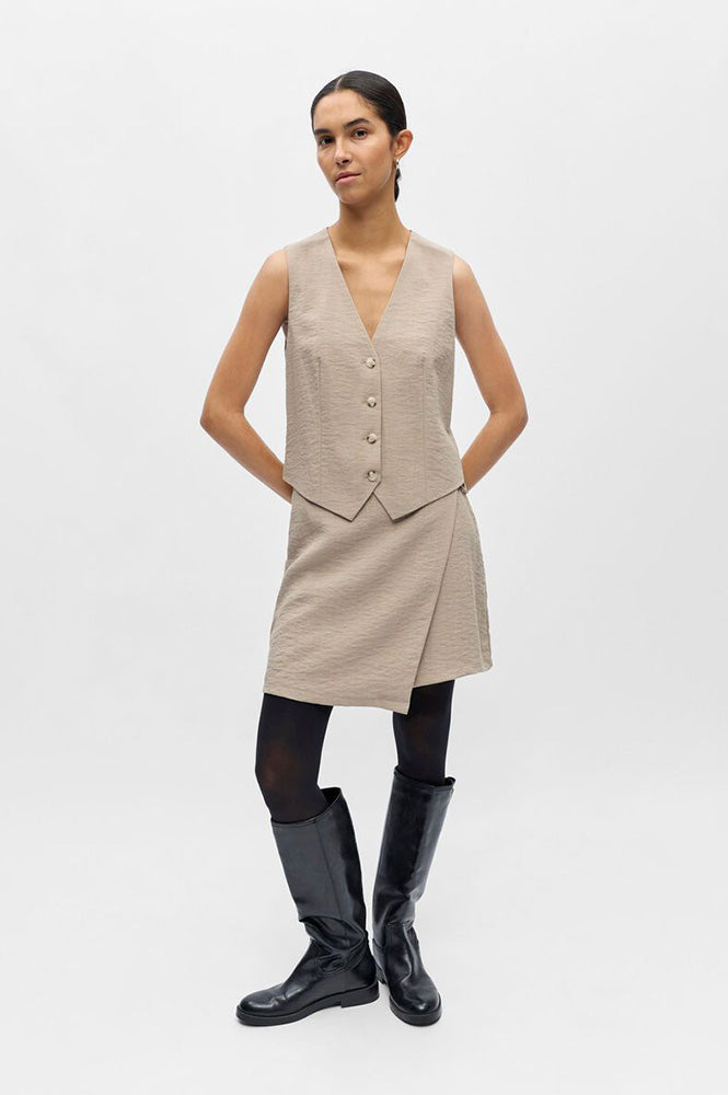 Object Rini Desert Sand Waistcoat - The Mercantile London