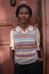 Eribé Westray Mallaig Knitted Vest - The Mercantile London