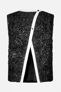 Baum Und Pferdgarrten Megan Black Bow Top - The Mercantile London