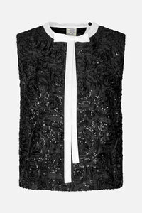 Baum Und Pferdgarrten Megan Black Bow Top - The Mercantile London