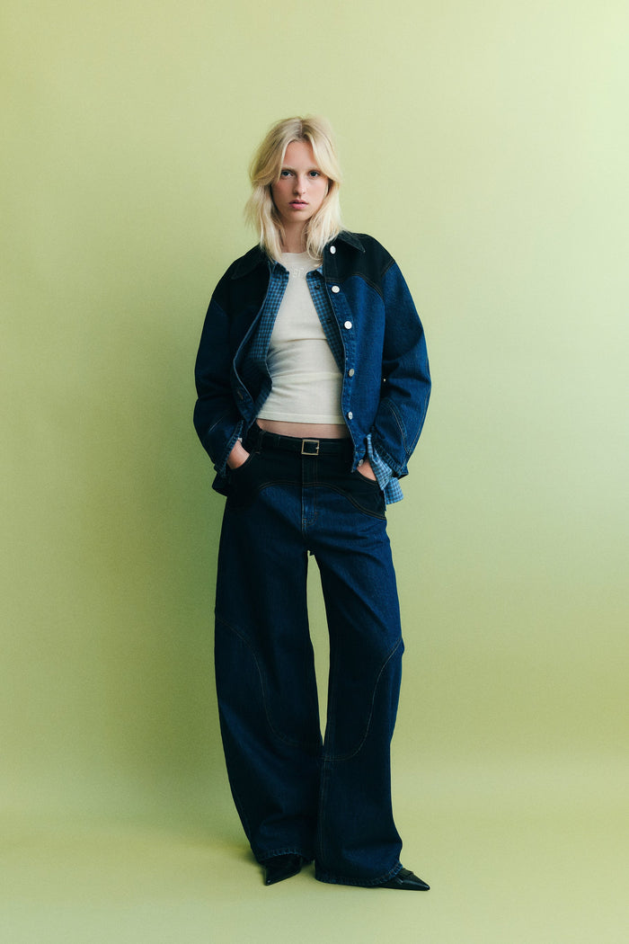 Baum Und Pferdgarten Bayson Dark Denim Jacket