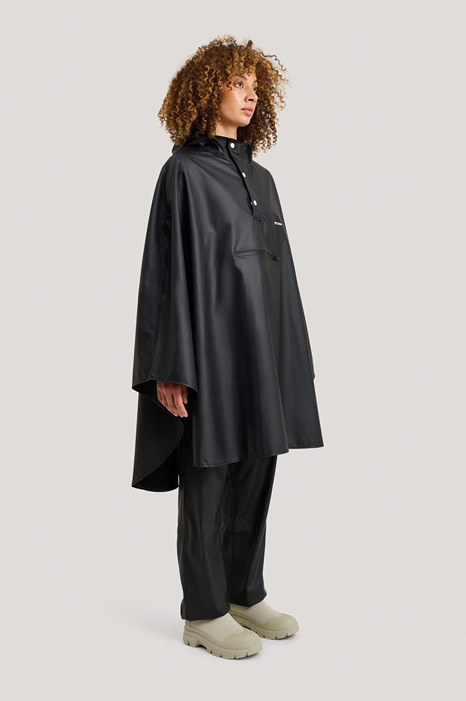 Tretorn Jet Black Rainponcho