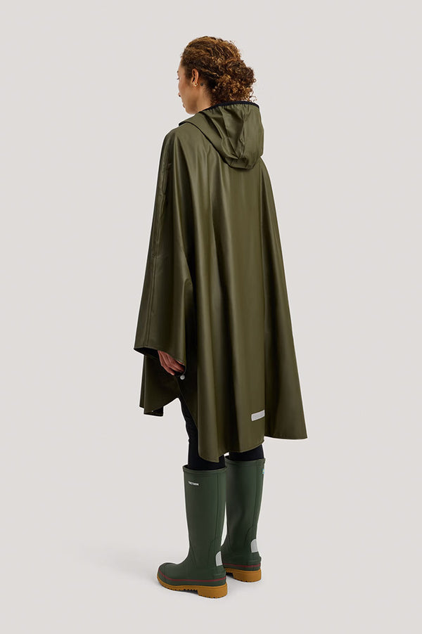 Tretorn Forest Green Rainponcho - The Mercantile London