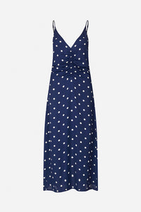 Baum Und Pferdgarten Atalia Navy Polka Dot Dress - The Mercantile London
