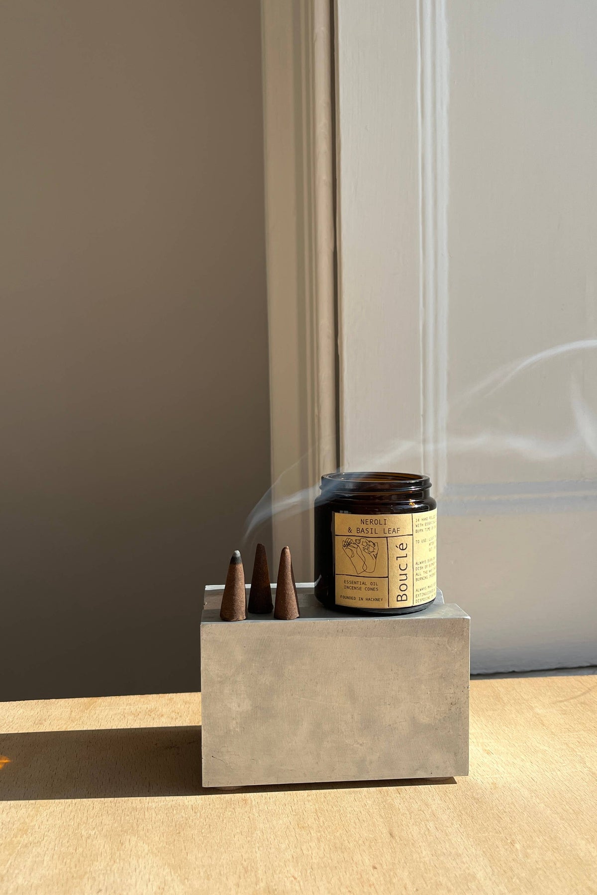 Neroli & Basil Leaf Incense Cones - The Mercantile London