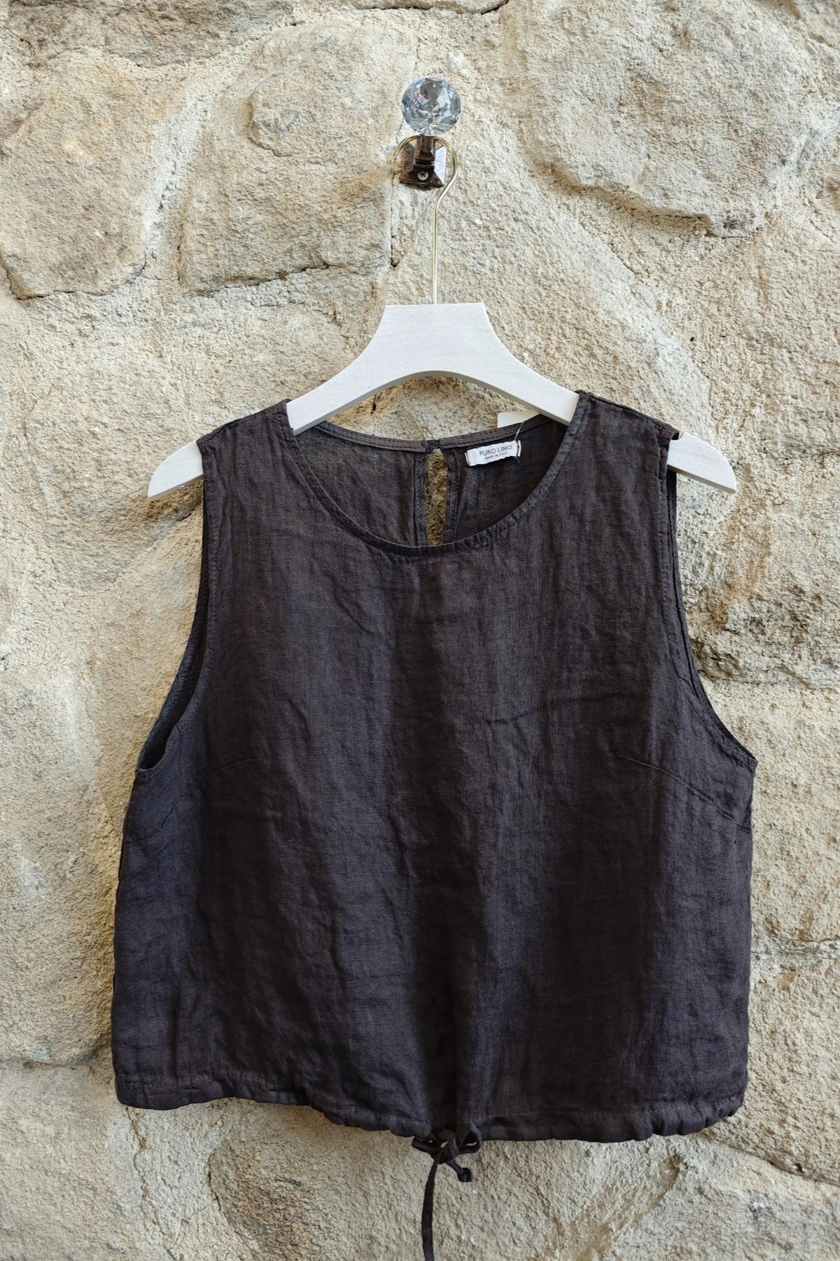 Linen & More Brown Top