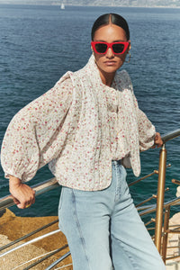 By-Bar Isla Little Flower Gilet - The Mercantile London