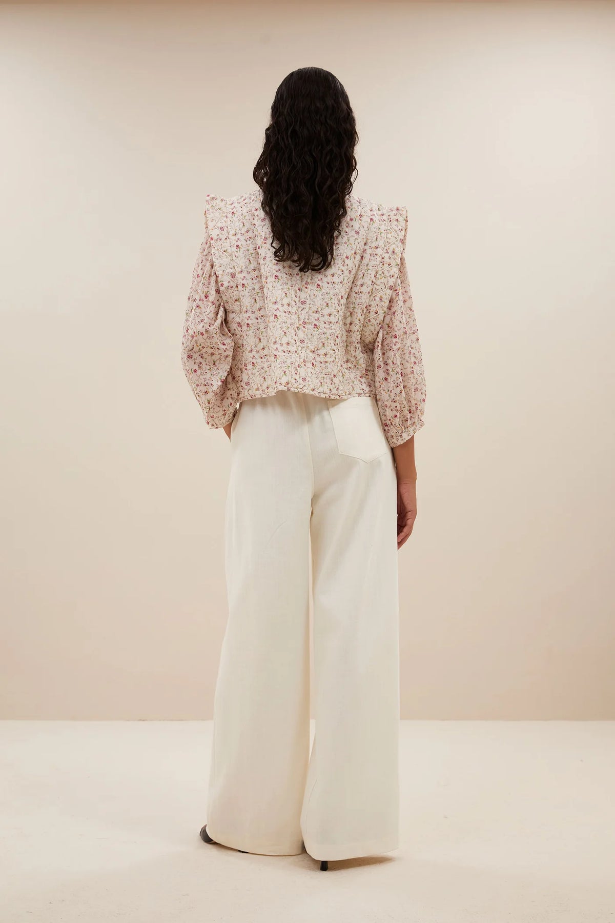 By-Bar Isla Little Flower Gilet - The Mercantile London