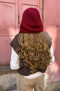 Stella Nova Brown Cable Knit Vest - The Mercantile London