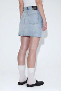 Dr Denim Ara Pale Used Drift Skirt