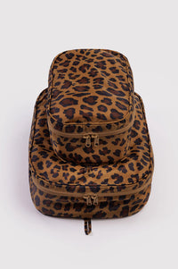 Baggu Leopard Packing Cube Set - The Mercantile London