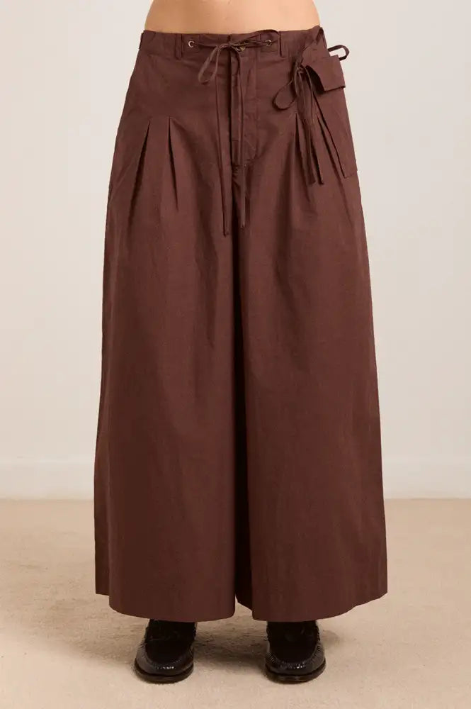 Damson Madder Tatiana Chocolate Culottes