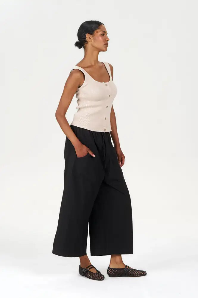 Komodo Cleo Black Trousers - The Mercantile London