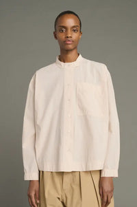 Soeur Chypre Powder Parachute Poplin Shirt
