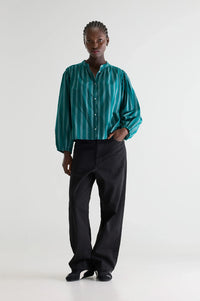 Bellerose Cherry Emerald Stripe Blouse