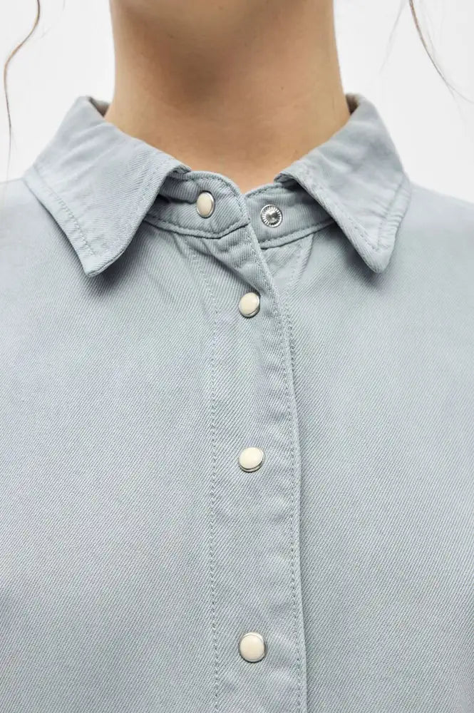 Object Frame Winter Sky Denim Shirt - The Mercantile London