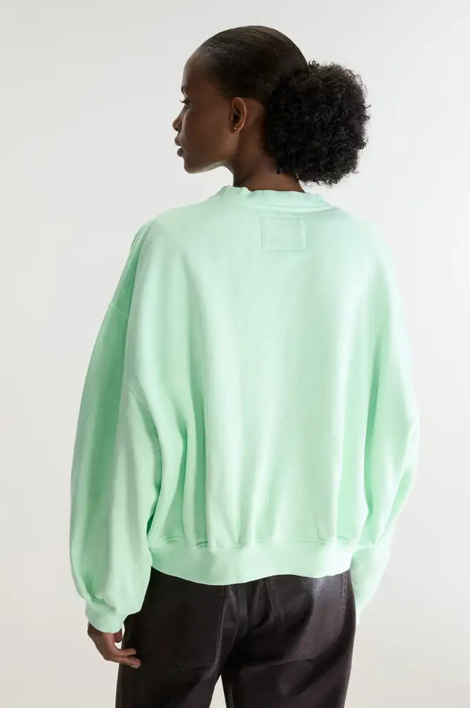 Bellerose Fancy Washed Vegas Green Sweatshirt