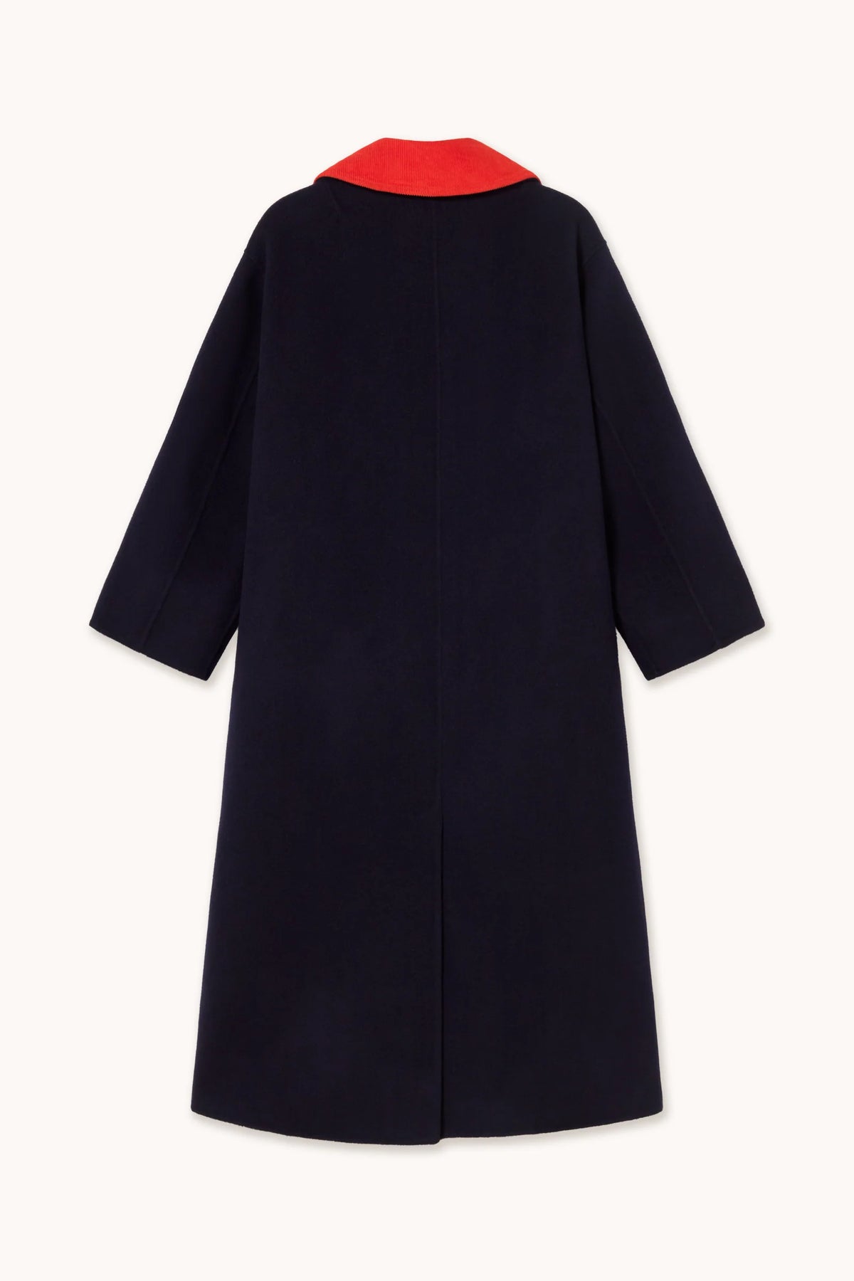 The Tiny Big Sister Navy Long Coat