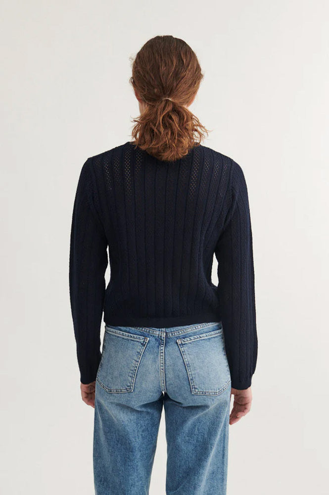 Basic Apparel Tricia Sky Captain Cardigan - The Mercantile London