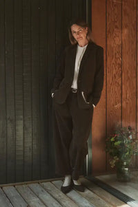 Fransa Calana Hot Fudge Corduroy Trousers - The Mercantile London