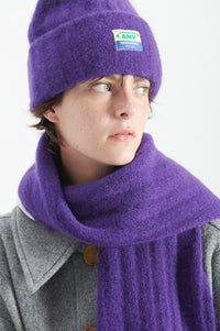 American Vintage Vitow Aubergine Beanie